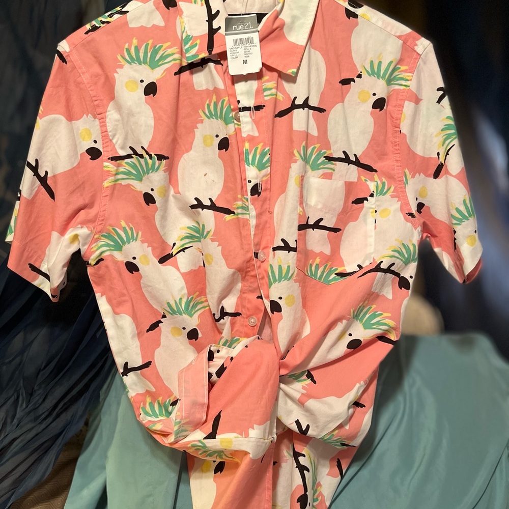 Funky summer button down - Picture 5 of 5